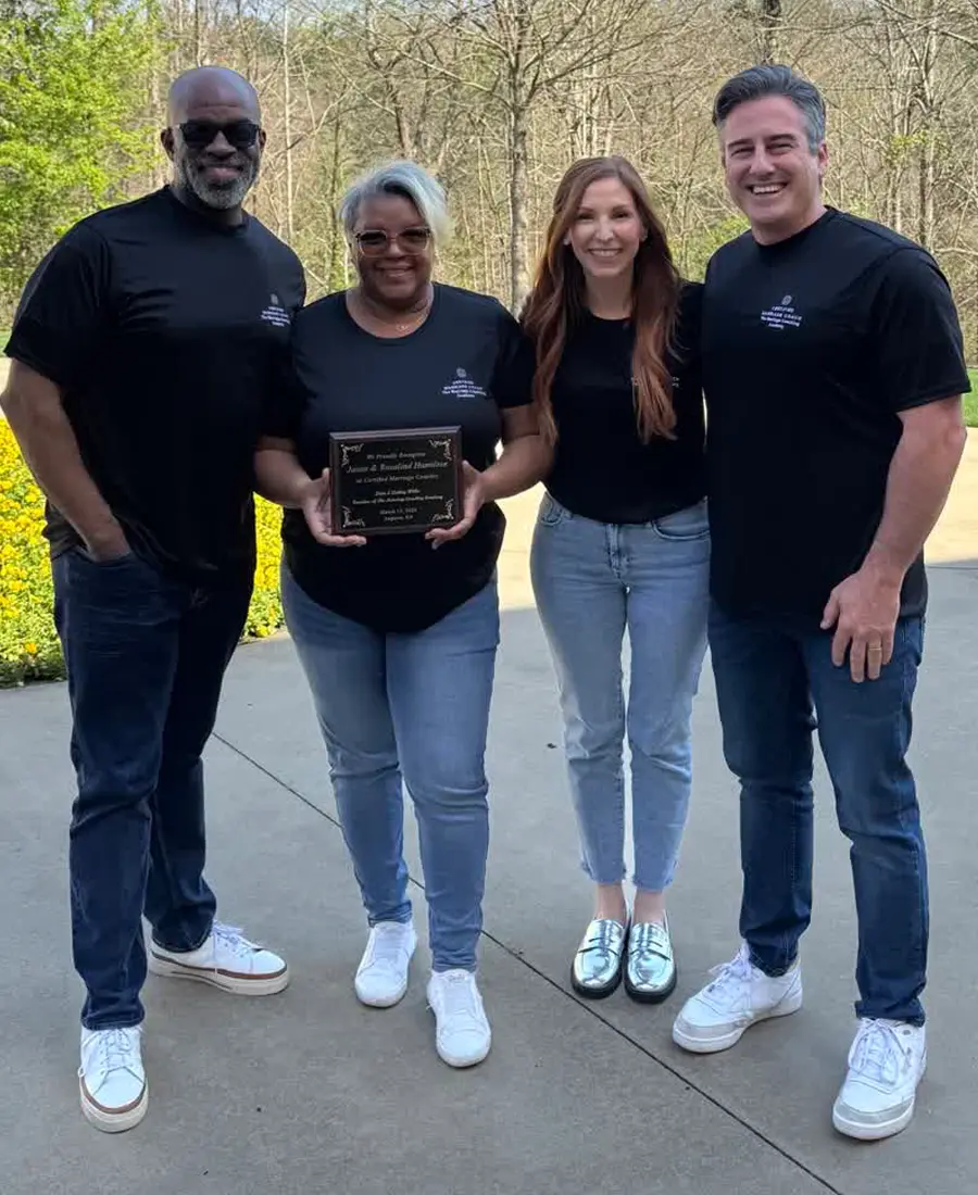 Jason and Ros Hamilton with Dave and Ashley Willis