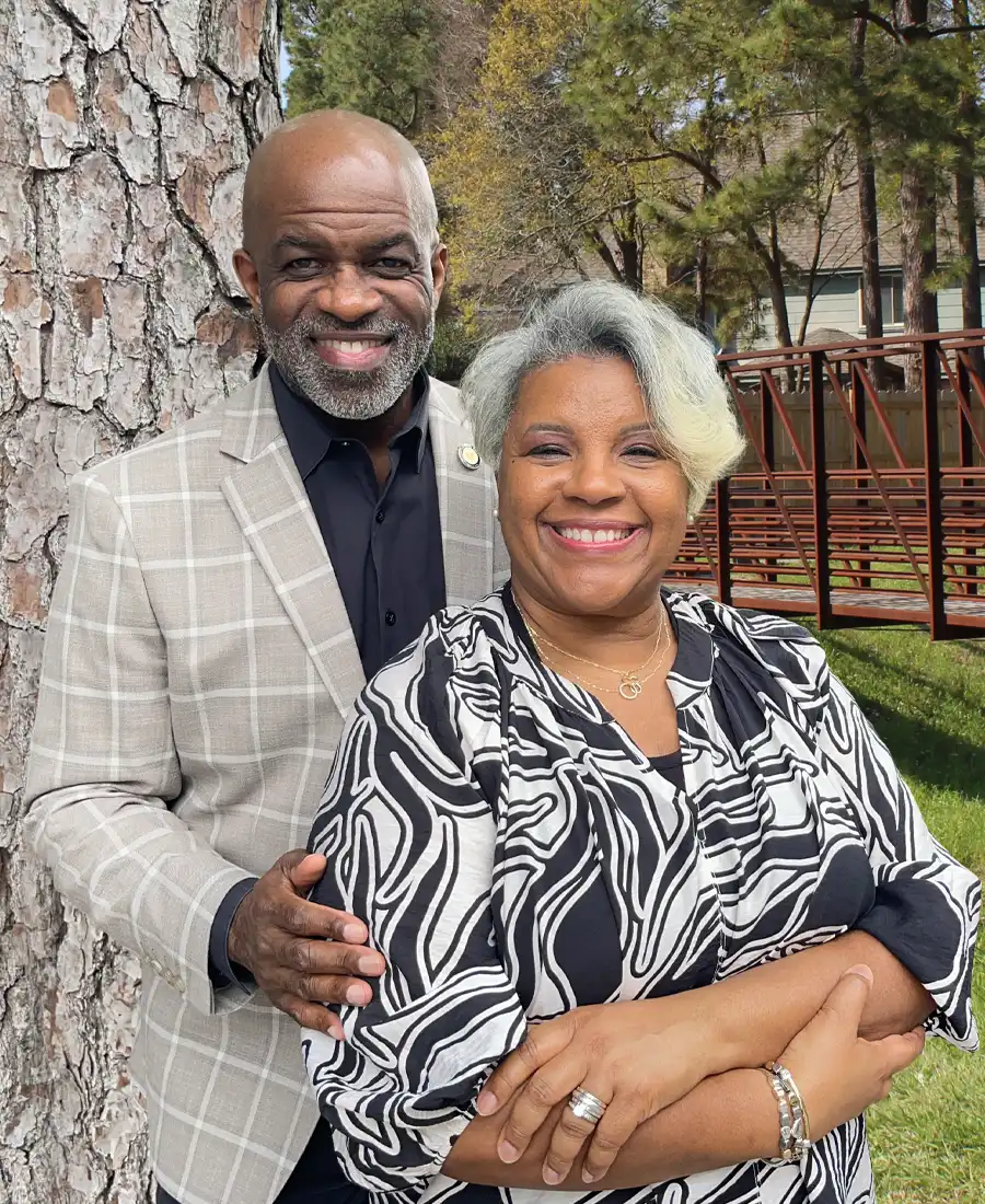 Jason and Ros at the park